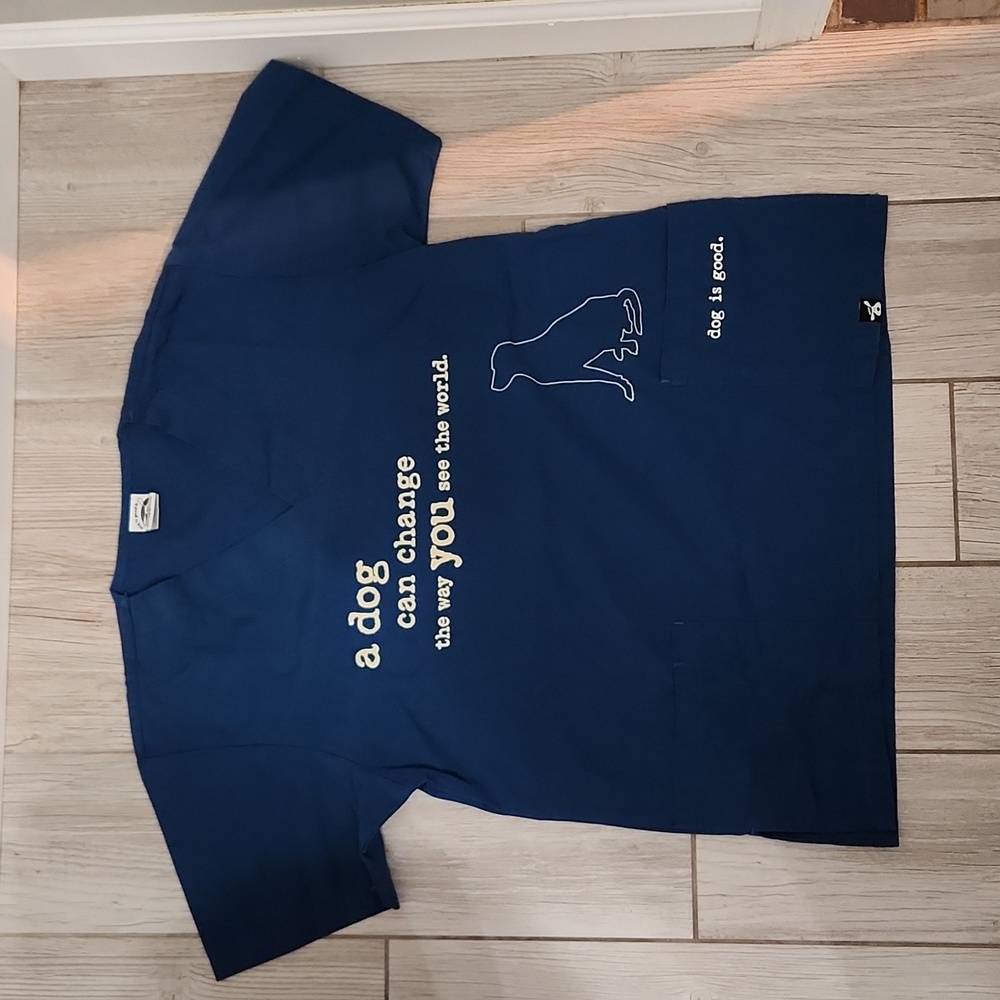 Dog Is Good Scrub Top